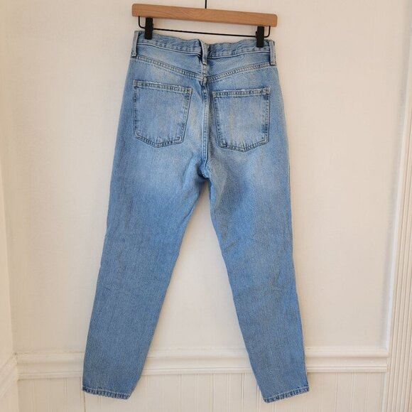 We The Free People Light Wash Jeans Stovepipe Denim Women's 26 - Picture 3 of 12